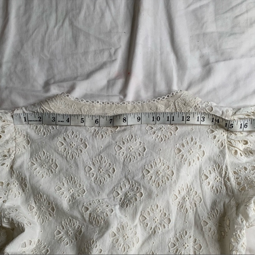 ANTHROPOLOGIE Love the label Puff Sleeve LaceDress - Picture 12 of 16